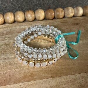 Elegant Beaded Bracelet Set
